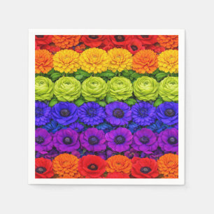 🌈LGBTQ+ CHEERS!  Flourish Together  Napkin