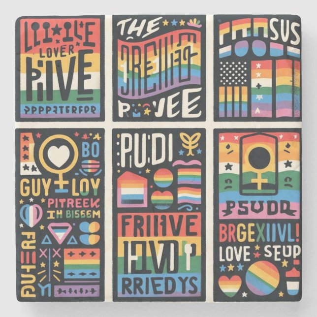 LGBTQ coaster (Front)