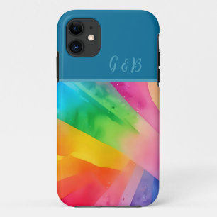 lgbtq colourful rainbow iPhone 11 case