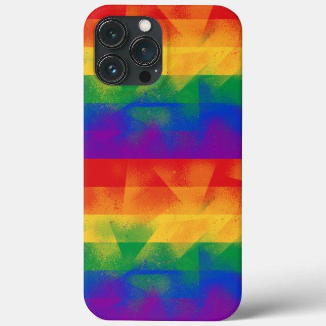 LGBTQ+ colours Flag Case-Mate iPhone Case (Back)