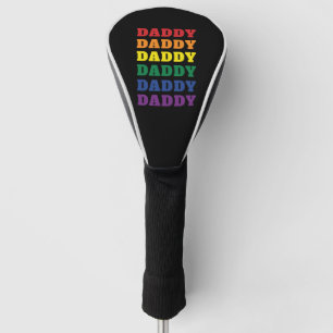 LGBTQ Daddy Gay Pride Dad Father's Day Golf Head Cover