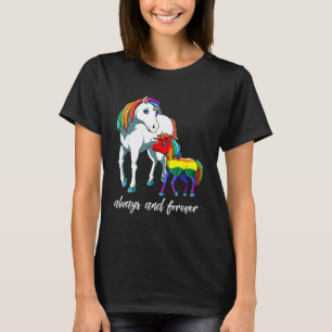 LGBTQ Daughter Son  Unicorn Mama T-Shirt