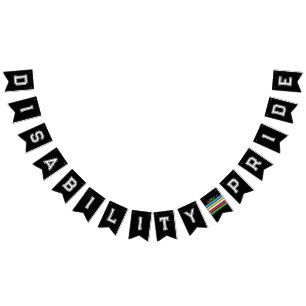 LGBTQ Disability Pride Rainbow Bunting