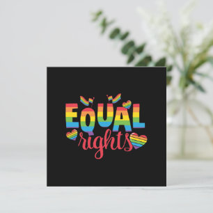 LGBTQ - Equal Rights - Rainbow Colours