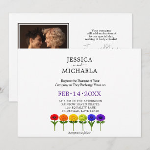 🌈 LGBTQ Flourish Together– Personalised Invitation