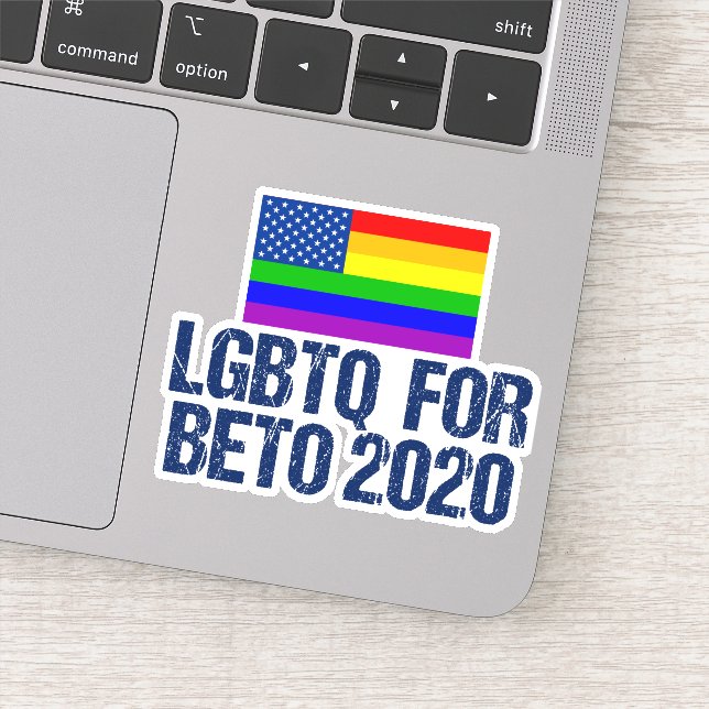 LGBTQ for Beto 2020 (Detail)