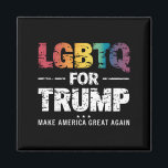 LGBTQ FOR TRUMP GAY LESBIAN FOR TRUMP 2024  MAGNET<br><div class="desc">LGBTQ FOR TRUMP GAY LESBIAN FOR TRUMP 2024</div>