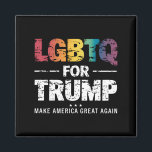 LGBTQ FOR TRUMP GAY LESBIAN FOR TRUMP 2024  MAGNET<br><div class="desc">LGBTQ FOR TRUMP GAY LESBIAN FOR TRUMP 2024</div>
