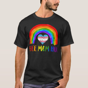 Lgbtq Free Mum Hugs Gay Pride Lgbt Rainbow Mother' T-Shirt