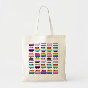 LGBTQ Frogs Tote Bag