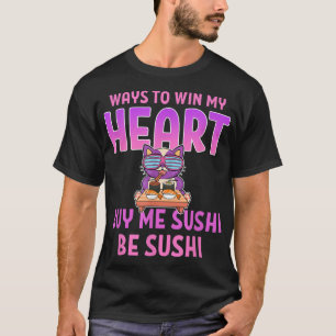 LGBTQ Gay Pride Maki Anime Figure Manga Sushi LGBT T-Shirt