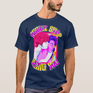 LGBTQ Gay Pride Rainbow CSD Trans Pan Lesbian Bi T-Shirt