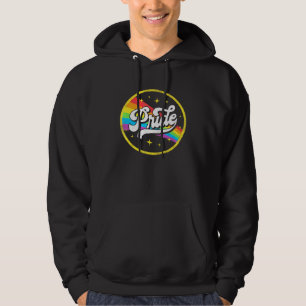 Lgbtq Gay Pride Vintage Ally Rainbow Lesbian Bisex Hoodie