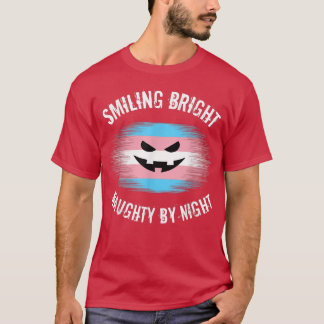 LGBTQ Halloween Transgender Jack O Lantern Naughty T-Shirt