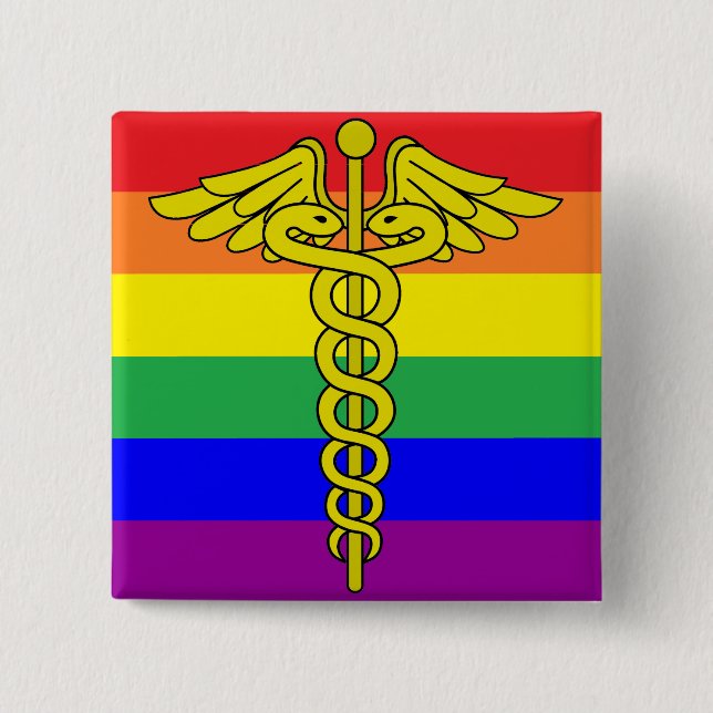 LGBTQ Health Pin (Front)