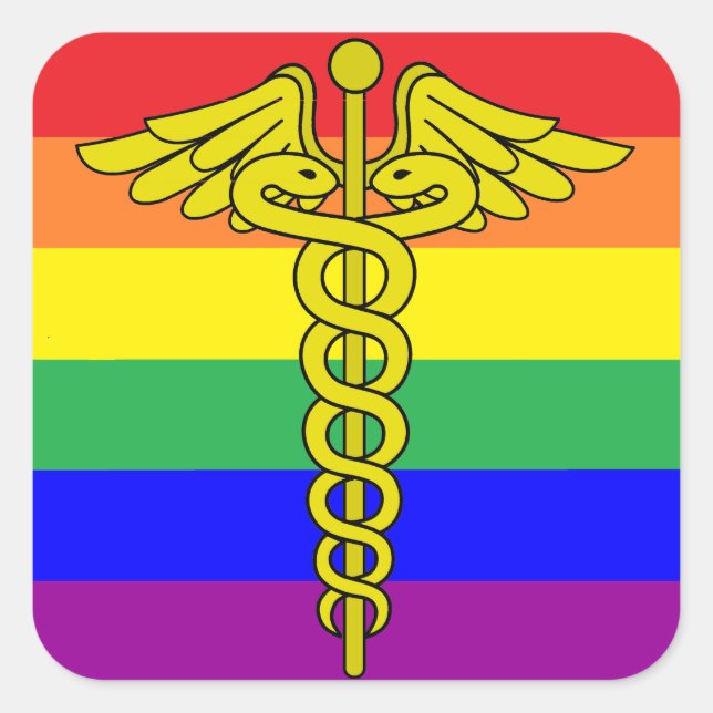 LGBTQ Healthcare Sticker (Front)