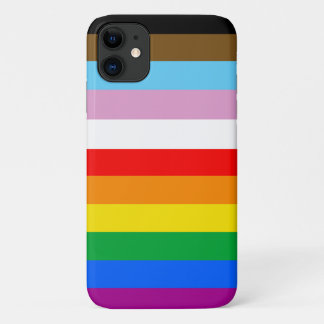 LGBTQ+ INCLUSIVE PRIDE FLAG iPhone 11 CASE