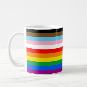 LGBTQ+ Inclusive Pride Flag Coffee Mug