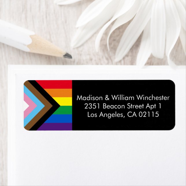 Lgbtq inclusive rainbow gay pride flag black white (Insitu)
