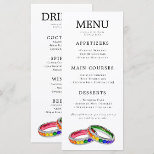 🌈 LGBTQ Intertwined in Pride Menu
