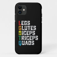 LGBTQ Legs Glutes Biceps Triceps Quads Funny Gym