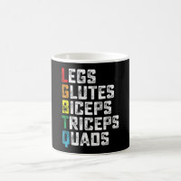 LGBTQ Legs Glutes Biceps Triceps Quads Funny Gym