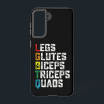 LGBTQ Legs Glutes Biceps Triceps Quads Funny Gym Samsung Galaxy Case<br><div class="desc">LGBTQ Legs Glutes Biceps Triceps Quads Funny Gym</div>