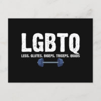 LGBTQ Legs Glutes Biceps Triceps Quads Gym Lover