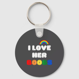 Lgbtq+ Lesbian Matching Couples Compliment I Love  Key Ring