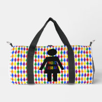 LGBTQ Lesbian Silhouette and Rainbow Ladies
