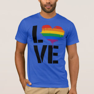LGBTQ LOVE HEART T-Shirt