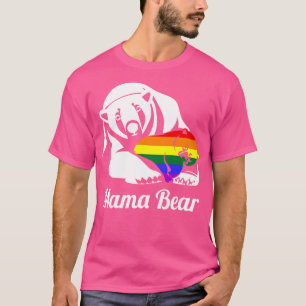 LGBTQ Mama Bear Gay Pride Rainbow Mum T-Shirt