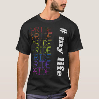 LGBTQ  My Life  Pride  T-Shirt