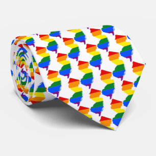 LGBTQ NEW JERSEY PRIDE Tie