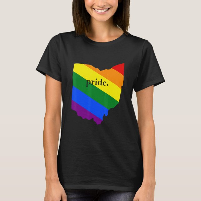 LGBTQ+ Ohio Pride T-Shirt (Front)
