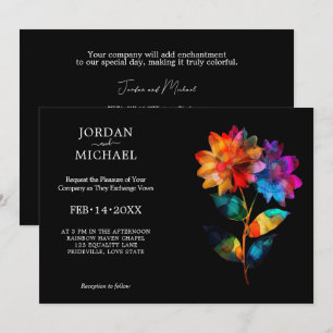 🌈 LGBTQ Petals & Pride Invitation