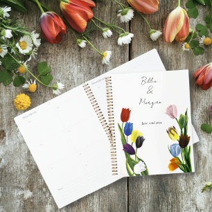 LGBTQ plus Tulips Flowers Planner