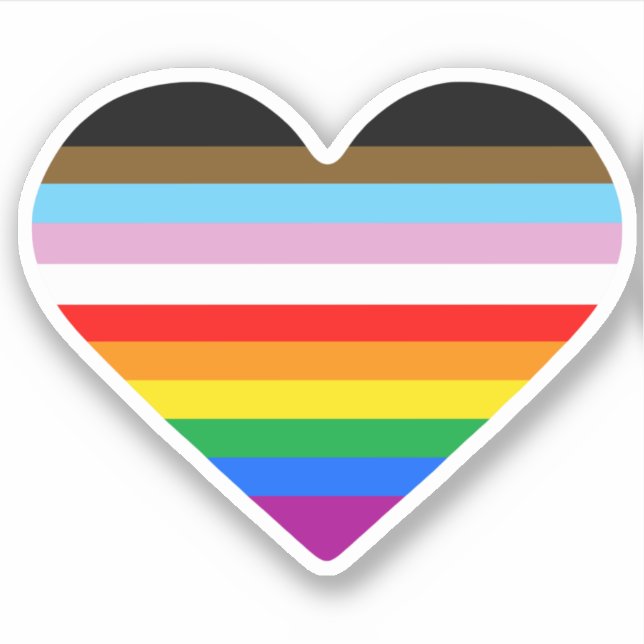 LGBTQ POC Heart (Front)