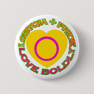 lgbtq pride 6 cm round badge