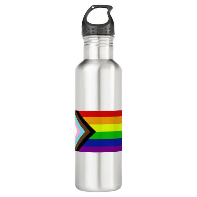 LGBTQ+ Pride 710 Ml Water Bottle (Front)