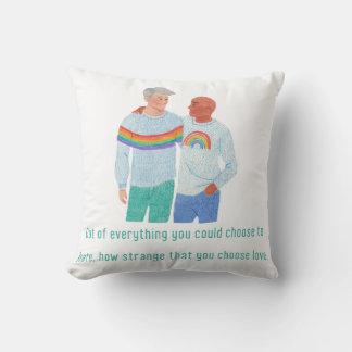 LGBTQ+ Pride Art Cushion