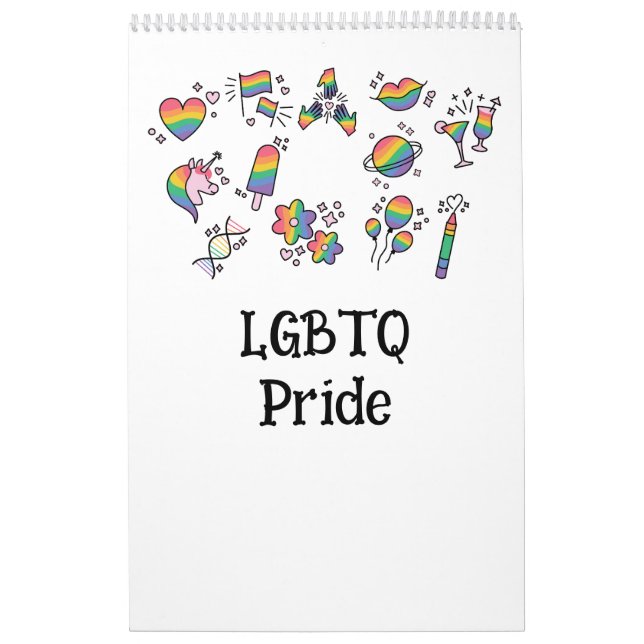 LGBTQ Pride Calendar (Cover)