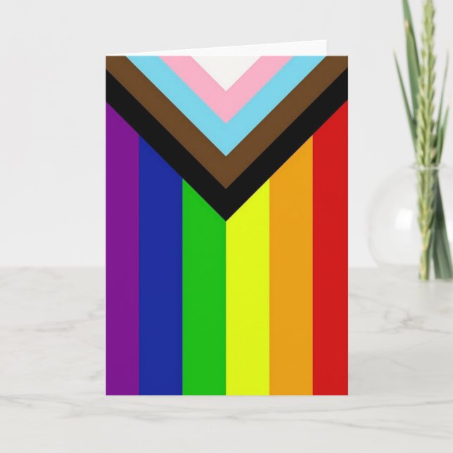 LGBTQ+ Pride Card (Front)