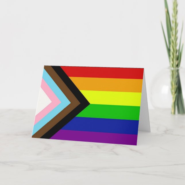 LGBTQ+ Pride Card (Front)