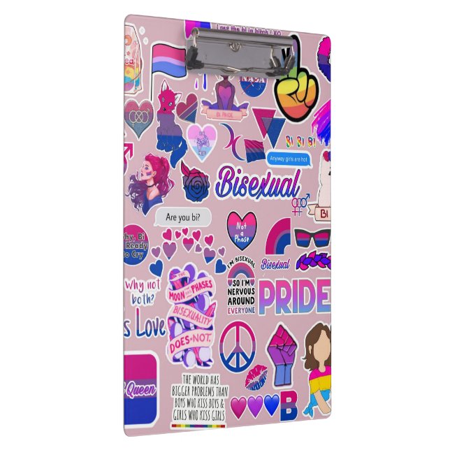 LGBTQ+ pride clipboard (Right)