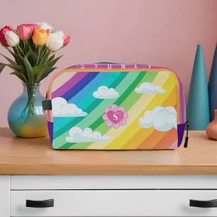 LGBTQ+ Pride Colourful Rainbow Love Name & Monogra Dopp Kit