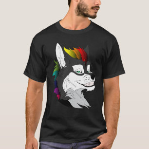 Lgbtq Pride Dog Furry Fandom Fursuiting Cosplay T-Shirt
