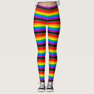 LGBTQ Pride Flag (8 Stripes) Leggings