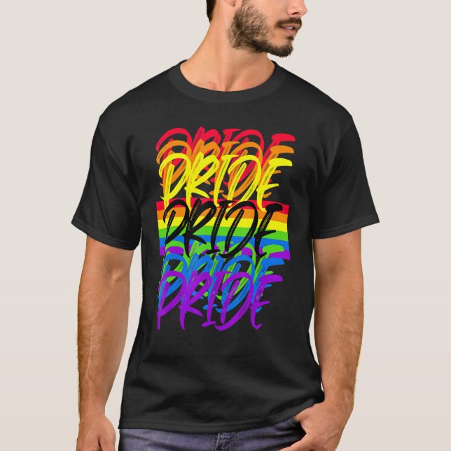 Lgbtq Pride Gay Pride Parade Gay Rights T-Shirt (Front)