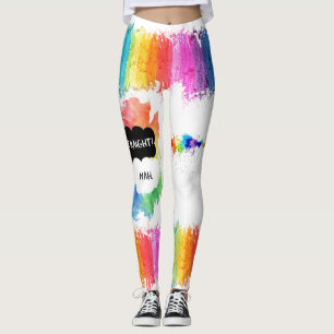 LGBTQ- Pride Leggings - Paint the Rainbow